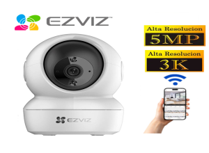 CAMARA IP INTERIOR EZVIZ H6C G1 5MP 3K  CS-H6C R200-1Q5WFL IR 10M