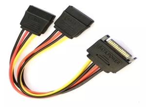 CABLE SATA MACHO A 2 SATA HEMBRA GP-270(ES-25P)