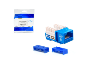 JACK RJ45 CAT 6 LT USA LT-458-B-UL AZUL