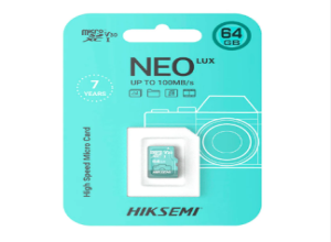 MEMORIA MICRO SD HIKSEMI HK-HS-TF-D3 64GB NEO LUX