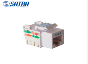 JACK RJ45 SATRA CAT 6 BLANCO