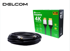 CABLE HDMI DELCOM V 2.0 CABLEZA DE ALUMINIO CAJA 30M