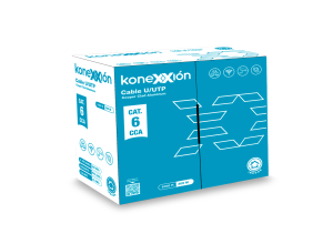 CABLE CCA KONEXXION UTP CAT 6  305M AZUL