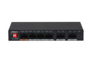 SWITCH POE DAHUA 10/100 DH-PFS3006-4ET-60