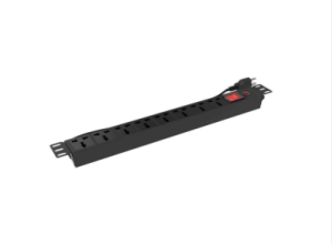 PDU  UPS LT-PDU-8TA  ALUMINIO 8 TOMAS UPS C13 16A 220V-240V  1RU 19" CABLE 1.8MT