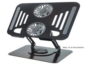 SOPORTE DE LAPTOP GIRATORIO DE ALUMINIO ST106
