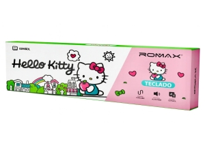 TECLADO CABLE USB ROMAX  HELLO KITTY