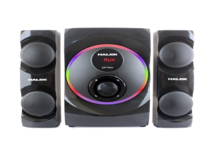 PARLANTE 2.1 HALION MOON G63 150W  USB/MICRO SD/ BLETOOTH / AUXILIAR