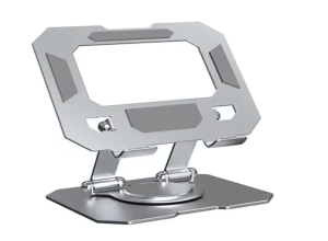 SOPORTE DE ALUMINIO LPS03_1512 PLEGABLE Y GIRATORIO PARA TABLET