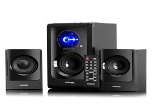PARLANTE 2.1 SWING MIC S6001BT SISTEMA DE AUDIO BLED FM USB RMS:60W