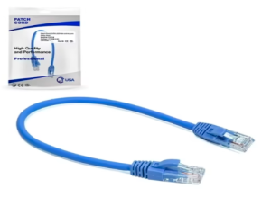 PATCH CORE LT USA CAT 6  30 CM PURO COBRE